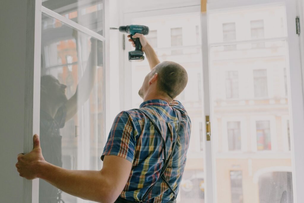 Repairs left undone in a rented property